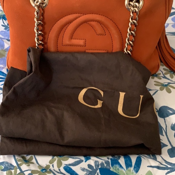 Authentic Gucci Soho Nubuck Leather - Picture 10 of 16